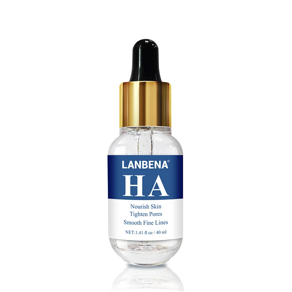 Hyaluronic Acid LANBENA 40 мл Гиалуроновая кислота сыворотка/Витамин С Сыворотка ровные тонкие линии увлажнение сужение пор анти-угги уход за кожей - Вес нетто: Hyaluronic Acid