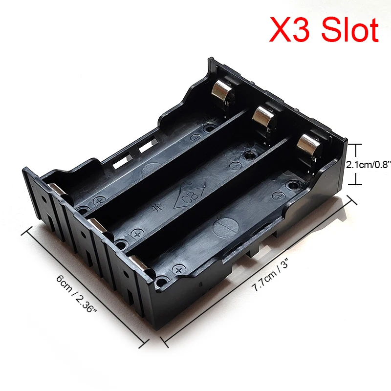 battery pack for camping New DIY ABS 18650 Power Bank Cases 1X 2X 3X 4X 18650 Battery Holder Storage Box Case 1 2 3 4 Slot Batteries Container Hard Pin canon battery