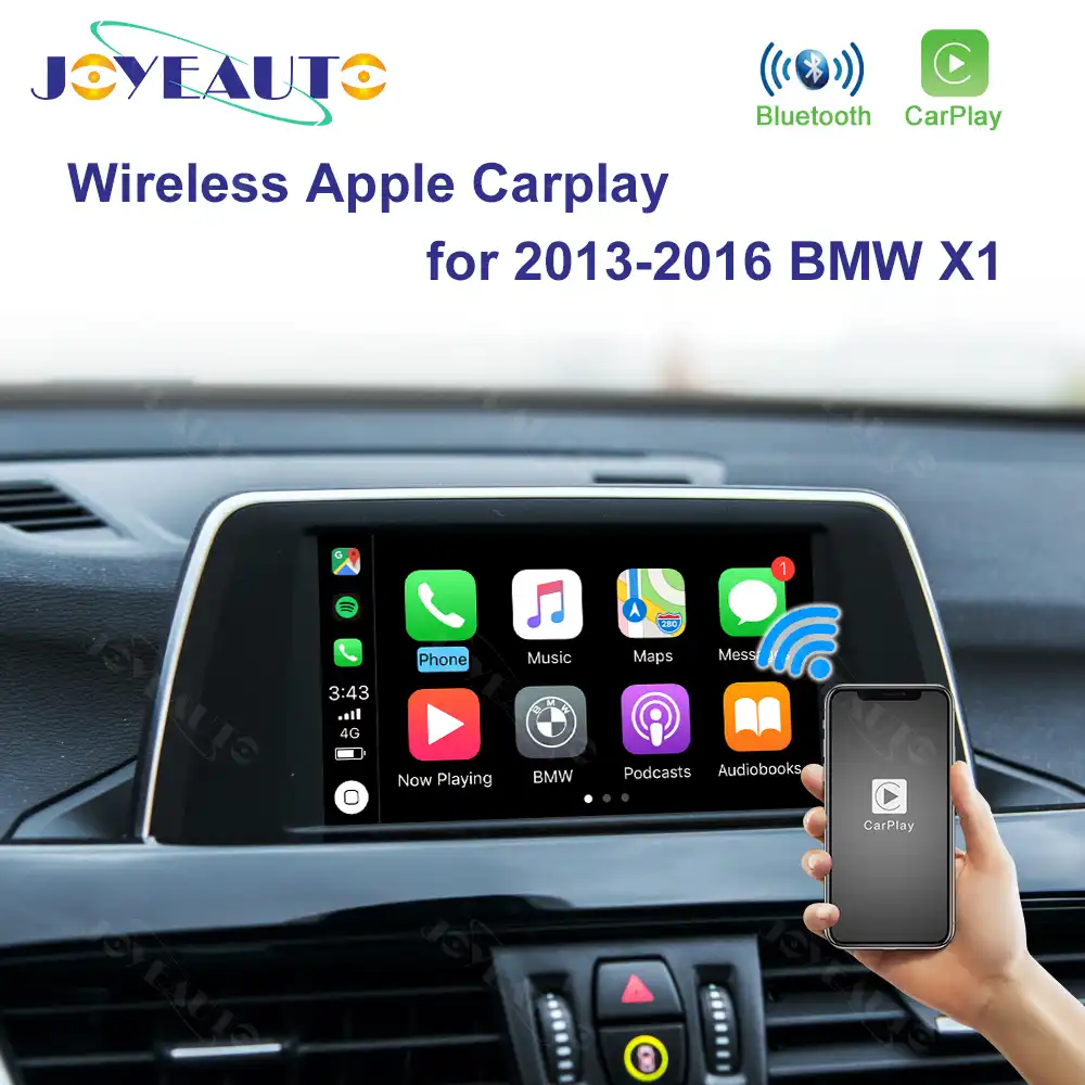 Joyeauto Wifi Drahtlose Apple Carplay Retrofit X1 F48 Nbt 13 17 Fur Bmw Unterstutzung Reverse Kamera Waze Spotify Google Karten Kabel Adapter Und Buchsen Aliexpress