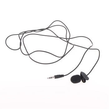 

Handsfree 2m Long Wired 3.5 Mm Stereo Jack Mini Car Microphone External Mic For PC Car DVD GPS Player Radio Audio Microphone