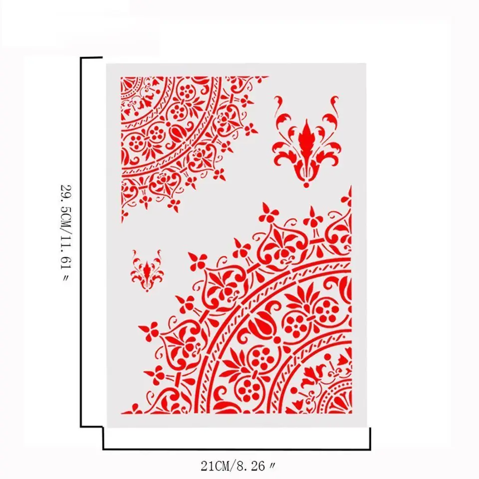 Layering Stencils Template For Walls Painting Scrapbooking Stamping Craft 2020 Tableau Decoration Aliexpress