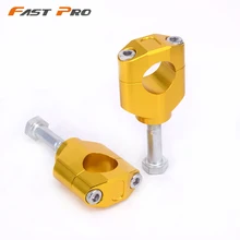 1 1/" Заготовка руль жир бар стояки Крепление зажим RMZ RMZ250 2004 2005 2006 мотокросс эндуро супермото грязи гоночный велосипед
