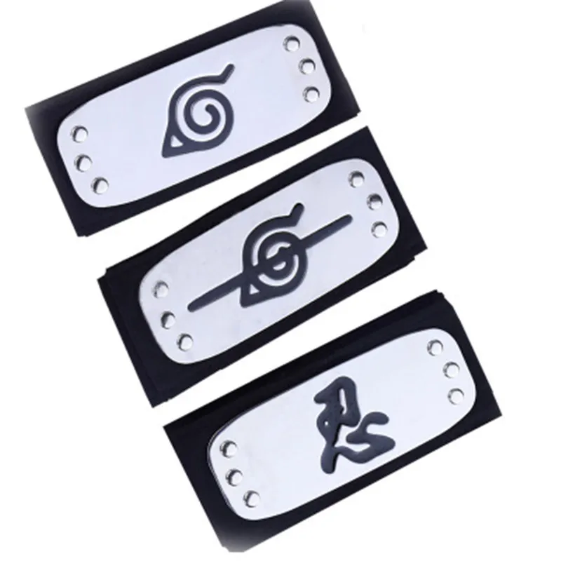 

Anime Fire Hidden Ninja Headband Cosplay Props Uchiha Sasuke With Naruto Kakashi Same Hair Accessory
