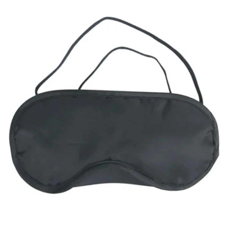 Manufacturers Eye Patch Lunch Break Gold Crowns Eyeshade Black Polyester Fabrics Eye Patch JHG-808 Eyeshade
