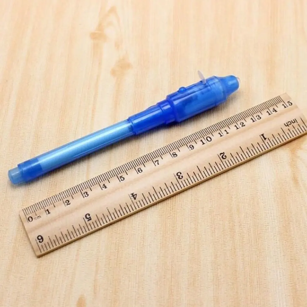 Светодиодный Экологически чистый невидимая ультрафиолетовая невидимая краска знак безопасности поддельная ручка
