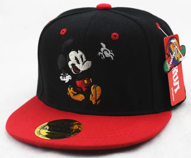 Disney Children's Cartoon Minnie Mickey Sun Hat Baseball Cap Fashion Hip Hop Trend Cartoon Hat