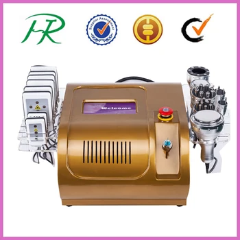 

2020 gold 40k or 80k cavitation rf machine/ ultrasonic cavitation 8 pad lipo weight loss slimming body shaper machine