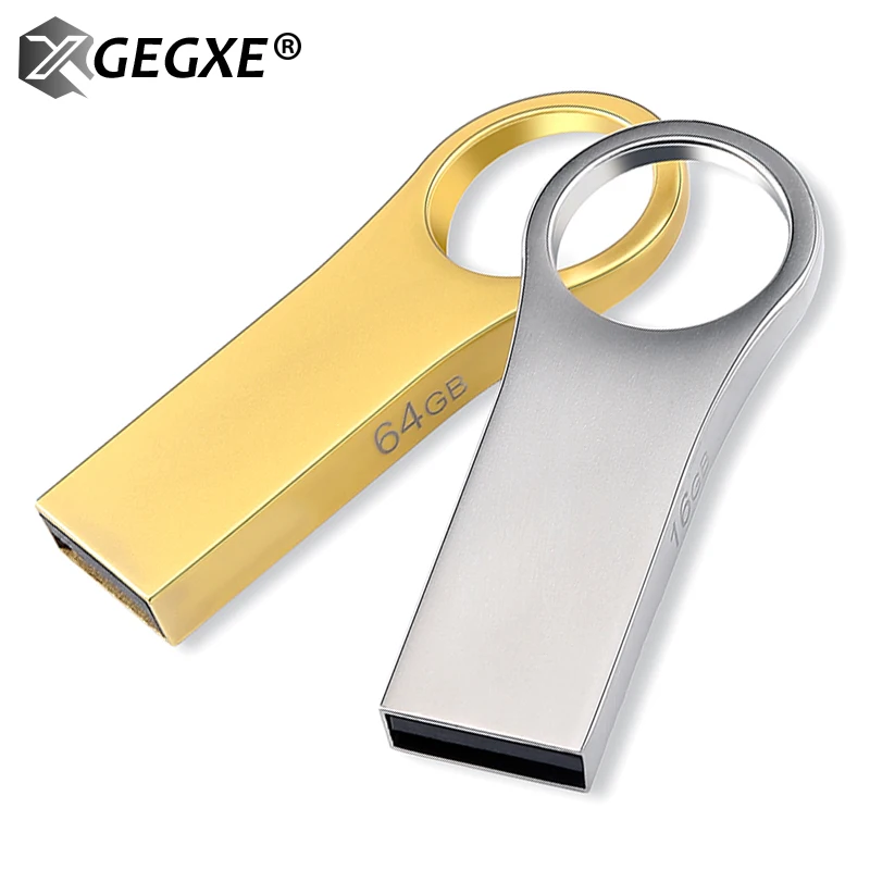 USB Flash Drive 16GB Pendrive 8GB 32GB 64GB 128GB Pen Waterproof Metal U Stick for Laptop | Компьютеры и офис