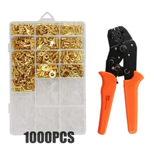2.8/4.8/6.3Mm Geïsoleerde Vrouw Man Spade Crimp Terminals Mouw Draad Wrap Connector En Geïsoleerde Mouwen Kit