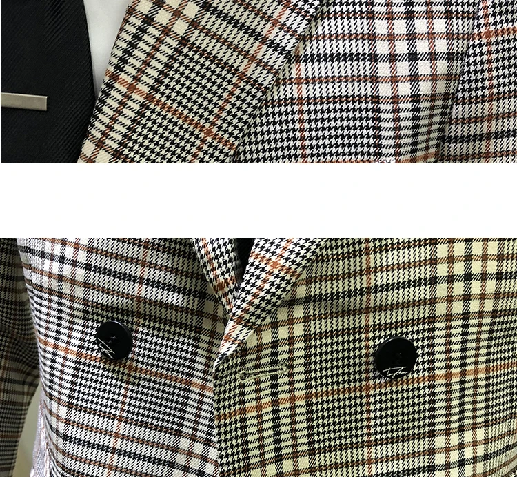 Traje De Boda, мужские костюмы, дизайнерские, смокинг, платье для жениха, Ternos Masculino, свадебные костюмы для мужчин,, Женихи, костюм в клетку, бизнес