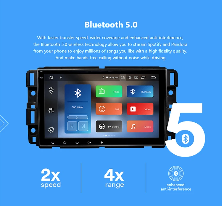 Sale 8" Newest Android 9.0 Multi-functional Car Stereo GPS Navi for Chevrolet GMC Buick 2GB RAM Bluetooth 5.0 Bose System support 4 Sale 8" Newest Android 9.0 Multi-functional Car Stereo GPS Navi for Chevrolet GMC Buick 2GB RAM Bluetooth 5.0 Bose System support 4
