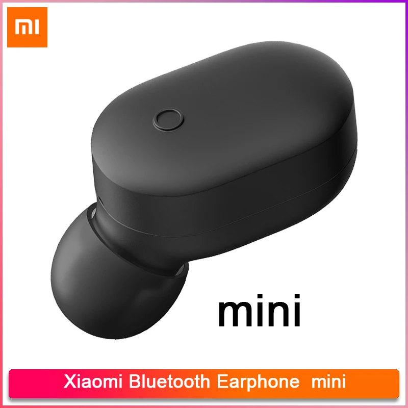 Xiaomi Bluetooth мини наушники с одним ухом беспроводные IPX4 водонепроницаемые магнитной