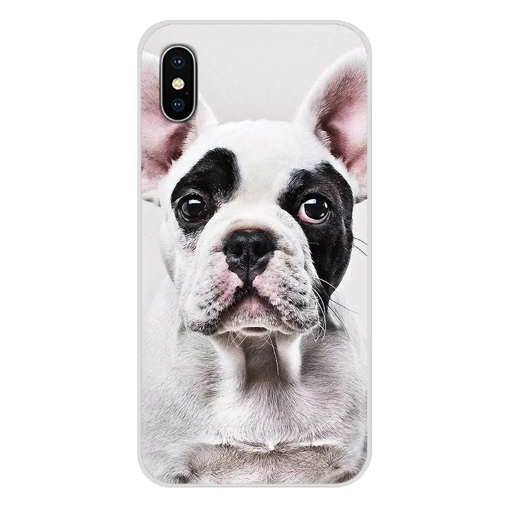 Французский щенок бульдога в масках Frenchie для Apple IPhone X XR XS 11Pro MAX 4S 5s 5C SE 6 S 7 8 Plus ipod touch 5 6 мягкие чехлы - Цвет: images 1