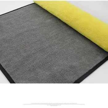 

Super Thick Plush Microfiber Car Cleaning Cloth Wet and Dry Dirt Dust Car Wiping Washing Towel Good Water Absorption