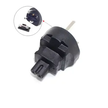 

Singapore Malaysia Receptacle Power Converter With Fuse UK BS1363 3 Prong Male Plug To IEC320 C7 2 Prong Sokcet For PC Laptop 13