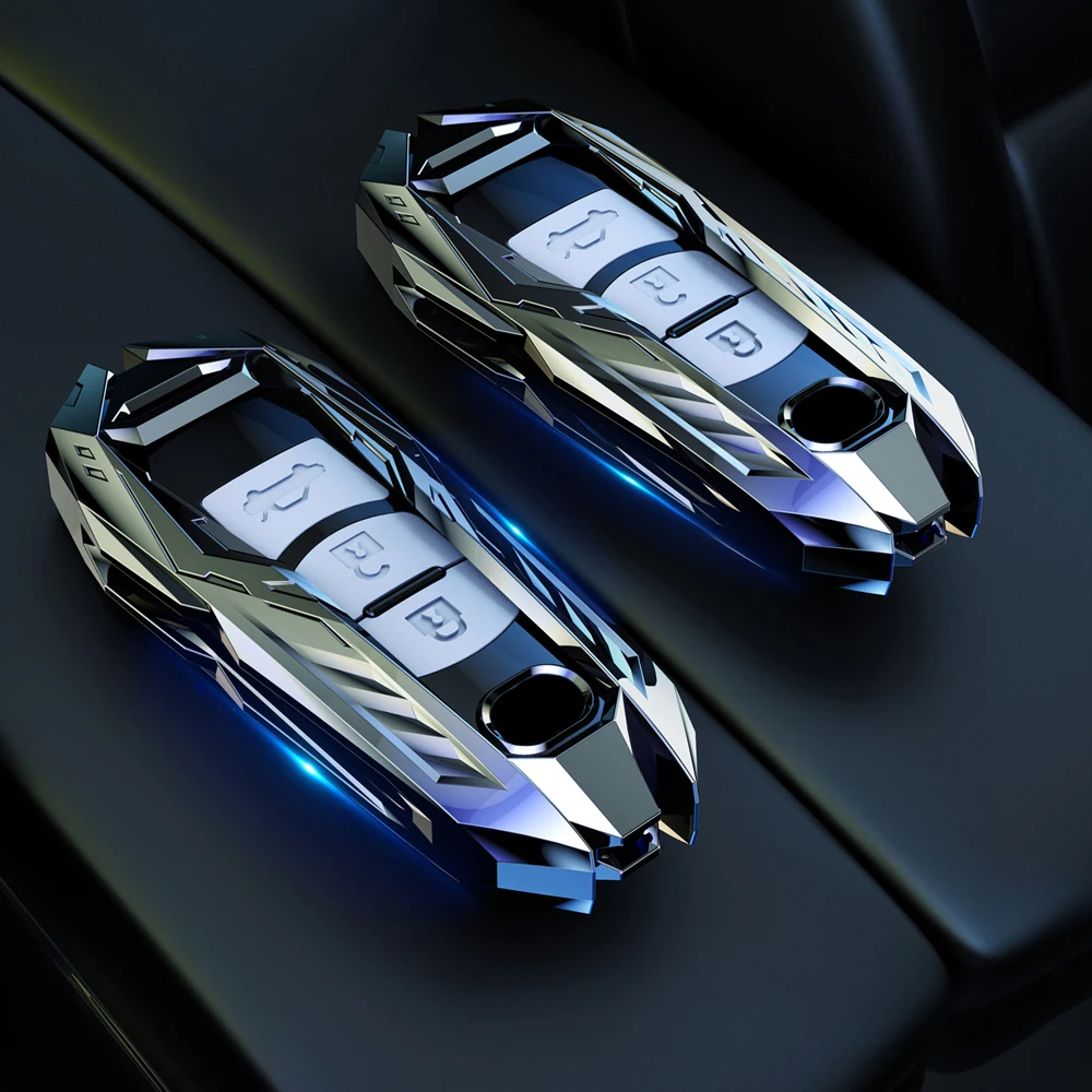 Новый цинковый брелок для автомобильных ключей чехол подходит Mazda 3 2 5 6 Cx5 Axela Atenza