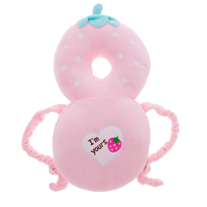 Pink strawberry Детская подушка, защита для головы младенца, подушка для защиты от Краш, милая Подушка для кормления, защита от падения, подушка для детской комнаты, детская продукция - Цвет: Pink strawberry