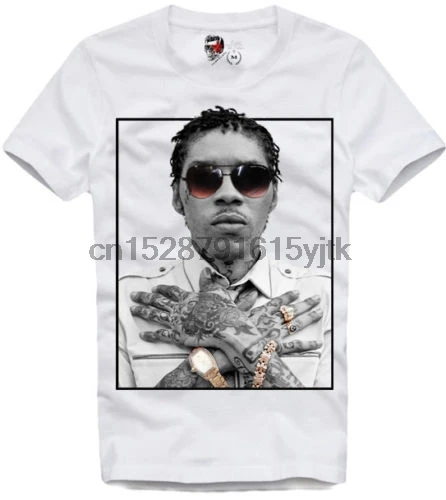 Футболка Vybz Kartel регги Dancehall ямайская трава Кларк 3255 крутая Повседневная футболка для мужчин унисекс новая модная футболка