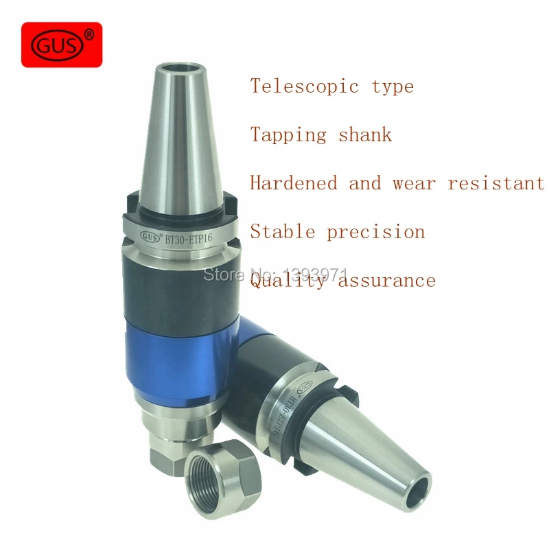 

GUS BT30 TER16 BT30 TER20 BT30 TER25 Floating Tap holder BT30 tapping collet chuck CNC milling thread tool
