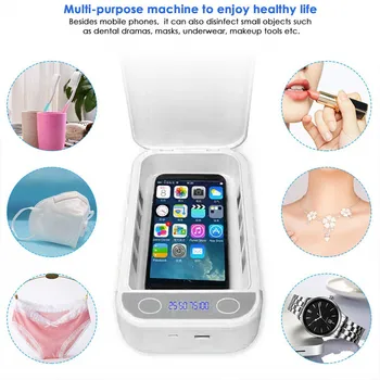 

Mobile phone disinfection box multifunctional ultraviolet sterilization mobile phone glasses mask jewelry disinfection machine