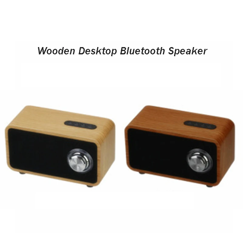 Деревянный беспроводной Bluetooth динамик двойной карты мобильного телефона стерео
