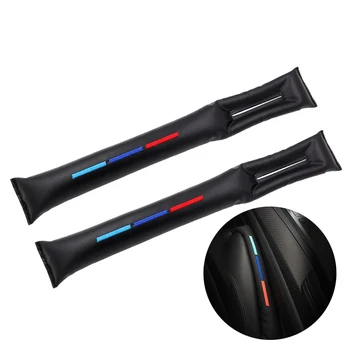 

2pcs Car Gap pad cushion filler seat crack gap pad For bmw M Sticker X1 X3 X4 X5 X6 X7 e46 e90 f20 e60 e39 f10 Car accessories