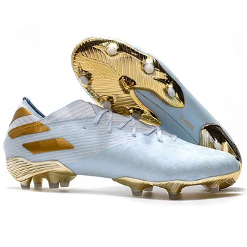 

2020 Messi 15 Outdoor Football Shoes Male Adult FG Long Nails New Indoor Students Broken Nails Commemorative Football Boots