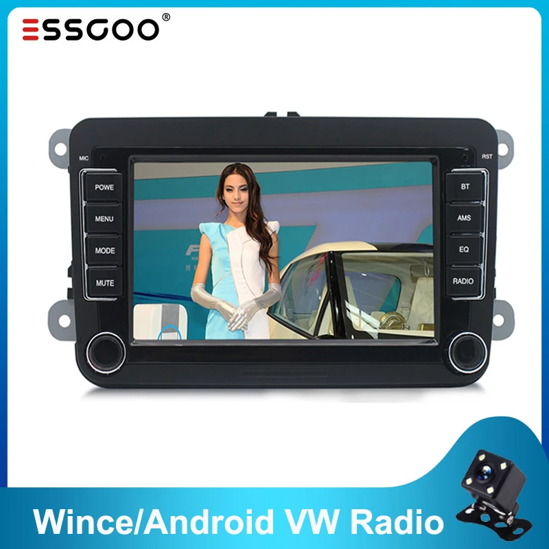 Essgoo Android Window 7 Car Multimedia Player Support Gps Navigation Autoradio 2din Stereo Car Radio For Volkswagen For Vw Car Multimedia Player Aliexpress