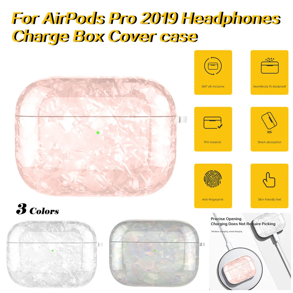 Чехол из ТПУ для Airpods Pro защитный чехол беспроводных Bluetooth наушников Apple Airpod Air Pods 3