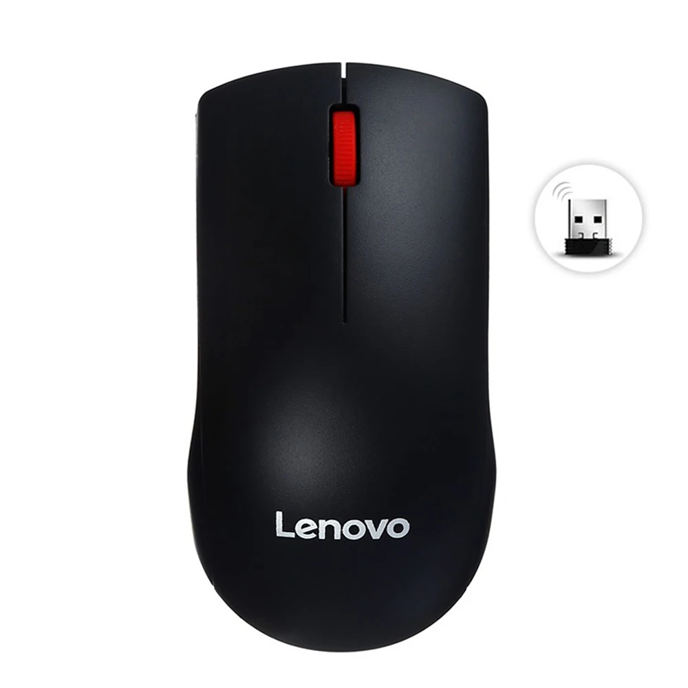 Мышь беспроводная Lenovo M120 Pro 2 4 ГГц с USB-приемником легкая эргономичная оптическая