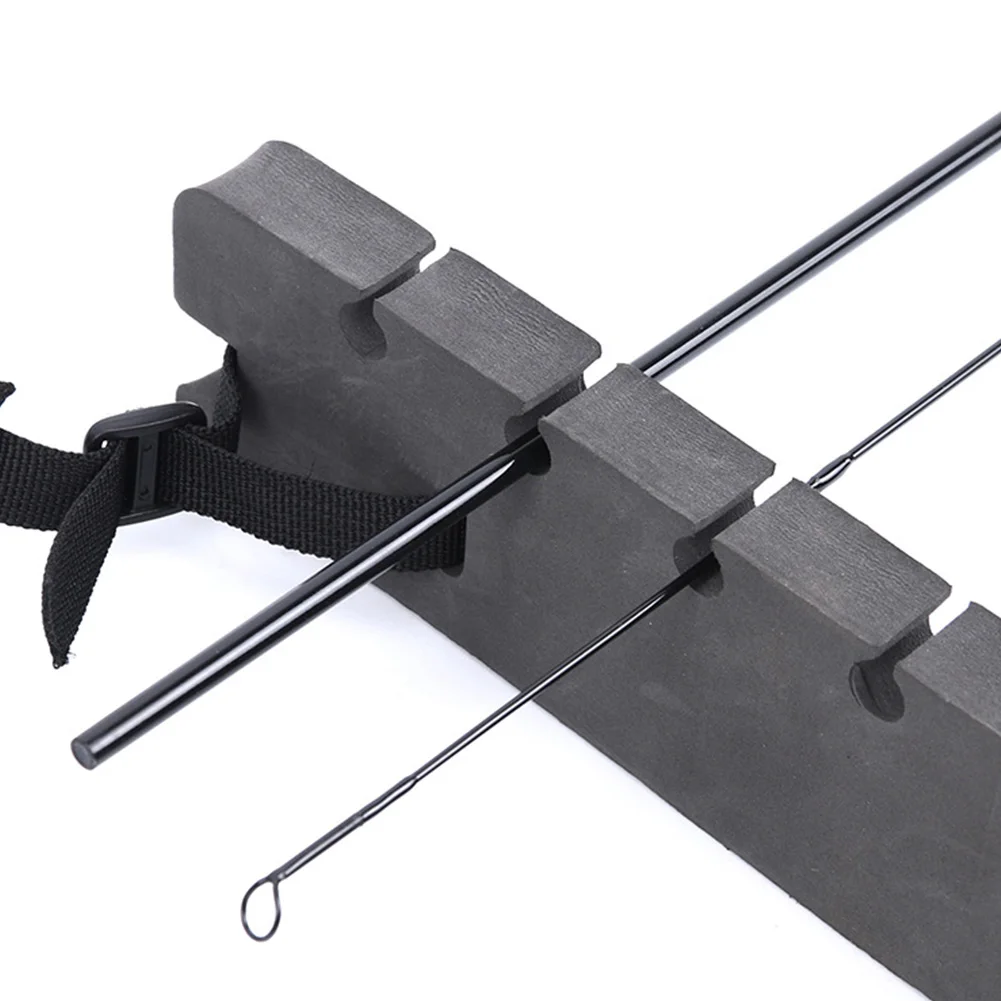 

2pcs/ Set Outdoor Portable Car Mounted Space Saving Adjustable Universal Practical Magnetic Sport Fishing Rod Rack Horizontal