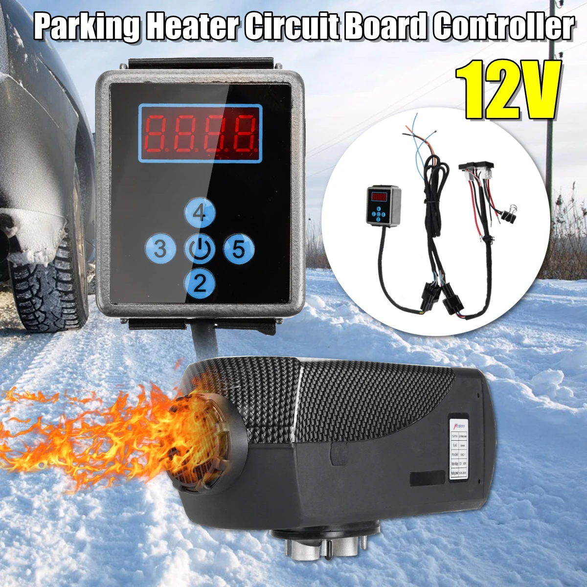 

Hot Salers Durable 12V 24V Circuit Control Motherboard Board Controller For Air Parking Heater