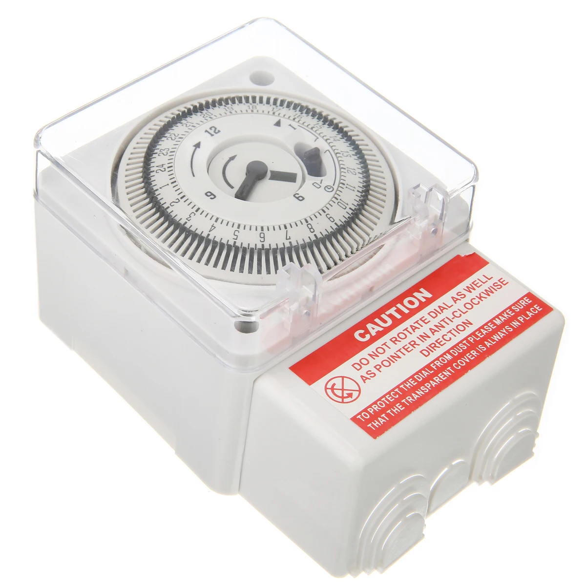 

1pc Heater Timer Mechanical Immersion 16A 24 Hour 15 Minute Timing Intervals Timing Relays Switch Socket Box Timer Relays