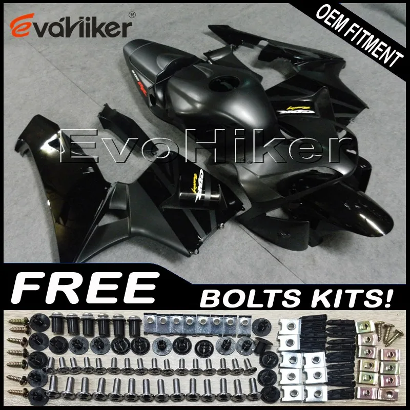 Капот мотоцикла на заказ для CBR600RR 2003-2004 F5 03 04 ABS обтекатель мотоциклетные панели литьевая форма черный+ подарки