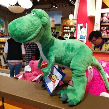 

Genuine Disney Toy Story 4 Movie Soundtrack Rex Dinosaur Plush Dakimakura Doll Action Figures Toys Children Birthday Gift M5395