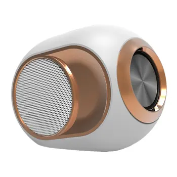 

X6 Portable Wireless Speaker Sound Subwoofer Golden Egg 1200Mah Battery Two Channel Stereo Intelligent Noise Reduction