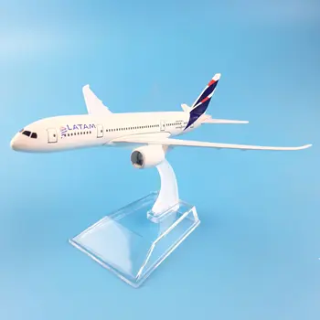 16CM LATAM Airlines metal Diecast aircraft model ,Airbus airplane model Kids Toys plane children New Year/Birthday/Collections 1