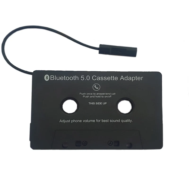 VAORLO Cassette Adapter Bluetooth 5.0 Receiver Converter Car Tape Audio Cassette For Aux Adapter Smartphone Cassette Adapter