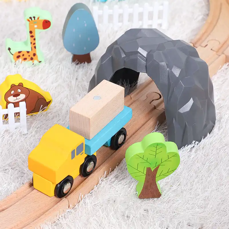 zoo train set