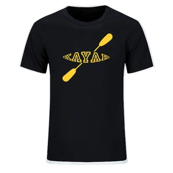 

Summer New Fashion Kayak T Shirt Mans Short Sleeve Fashion Kayaking T-shirt O-neck Men Funny Tshirt Gift Tops Tees EU Size