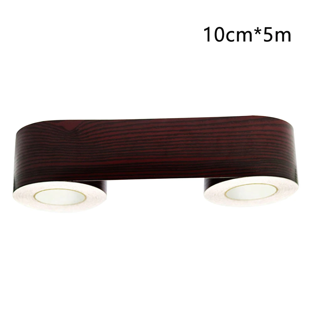 5 м деревянные зерна украшения дома аппаратная столешница Реалистичная ремонтная клейкая лента наклейки на стену винтажная дверь пол для мебели