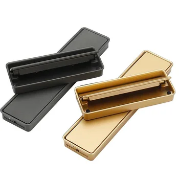 

Simple Modern Furniture Drawer Hidden Door Handle Kitchen Wardrobe Shoe Cabinet Knob Closet Bedroom Cupboard Gold Pull and Pens