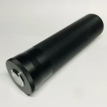 COHIBA авиации Алюминий для путешествий, сигара трубка Мини-коробка с увлажнителем внутри с длинным увлажнитель гигрометр лучший сигарная трубка Диаметр 55 мм