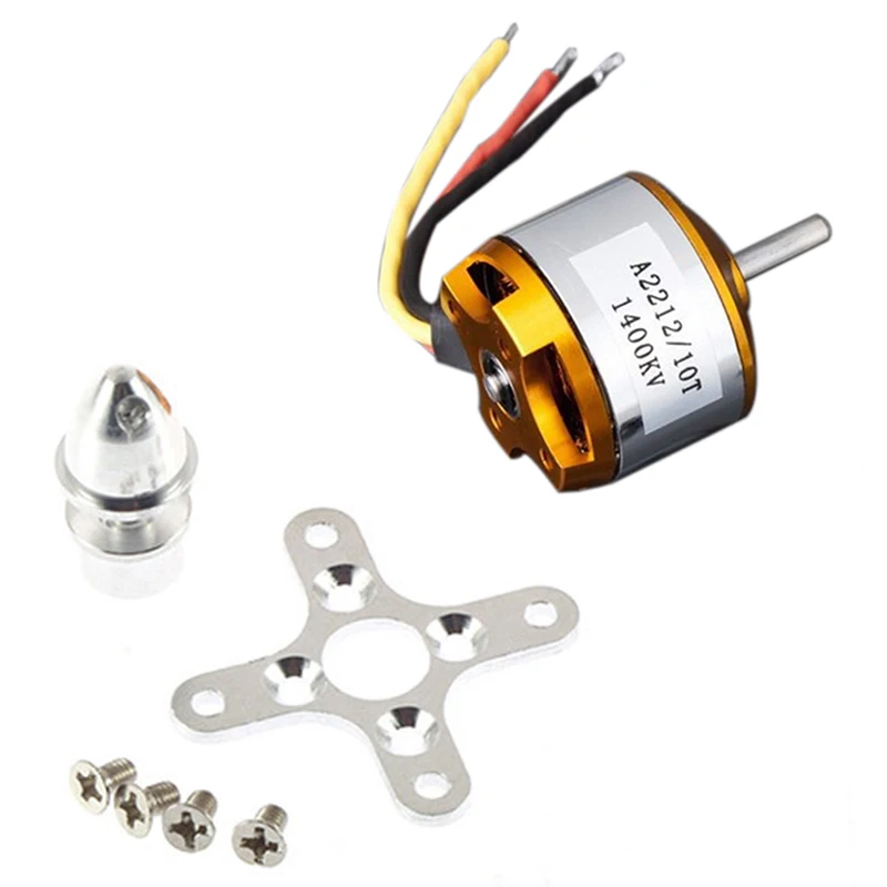 A2212 бесщеточный двигатель 10T 1400Kv Rc двигатель многоосевой БПЛА двигатель постоянного тока Rc самолет Дрон аксессуары