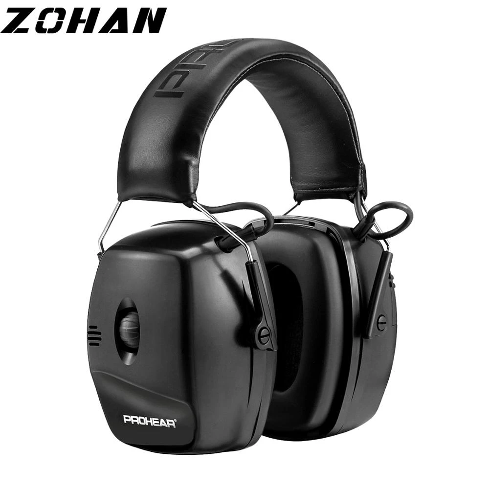 Zohan Shooting Ear Protectors Hearing Protection Electronic Earmuff For