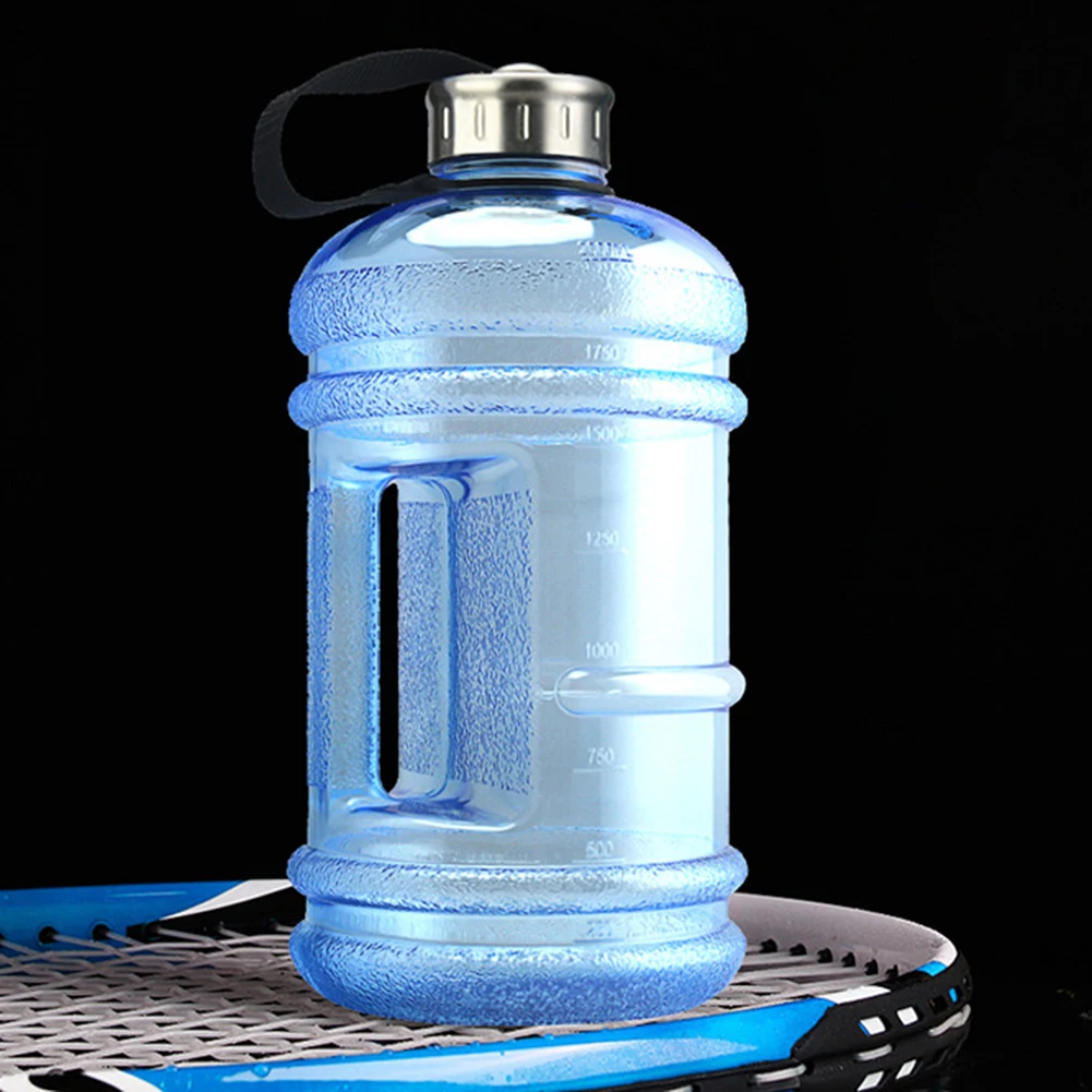 2.2L большая емкость, портативная пластиковая уличная бутылка для воды, спортивные бутылки для воды, герметичная, для кемпинга, скалолазания, бутылка для питья
