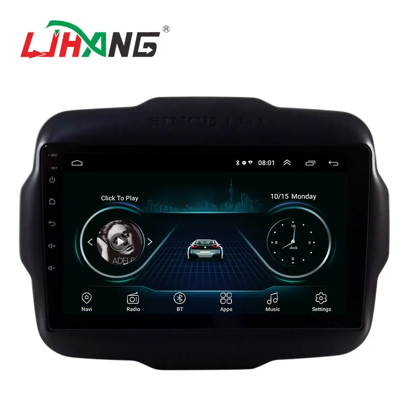 LJHANG Car Multimedia Player Android 10 For JEEP Renegade 2016 2017 2018 Radio Stereo GPS Navigation 2G+32G Automotive Video | Автомобили