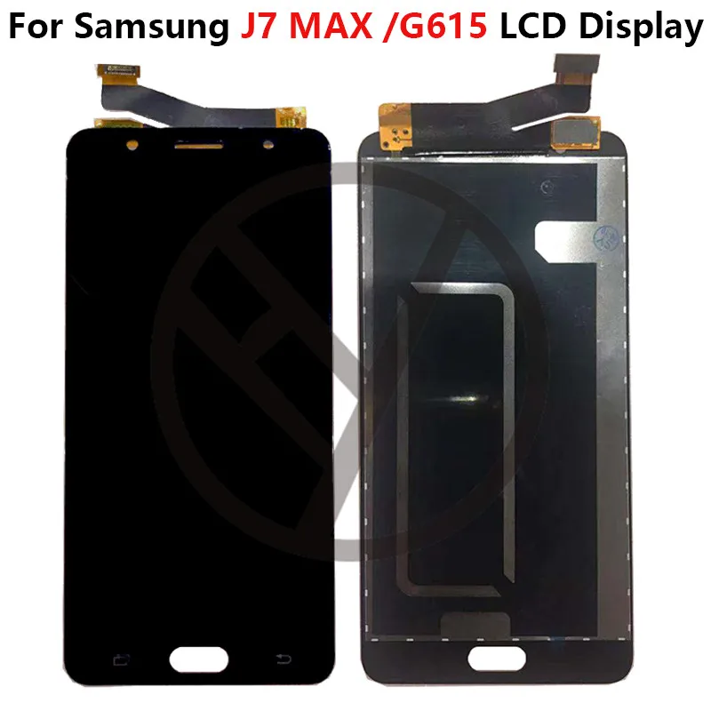Для samsung J7 MAX дисплей Сенсорная панель дигитайзер сборка Repalcement Запчасти для samsung G615 G615F G615FU G615F/DS lcd