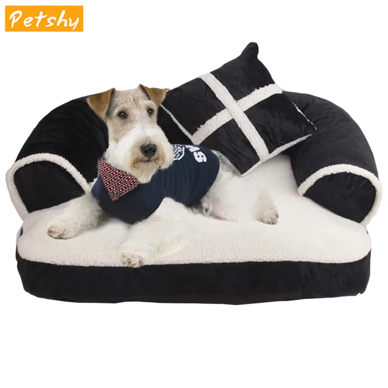 

Petshy Soft Dog Cat Bed House Sofa Pet Sleeping Pad Cushion Mat Puppy Cats Nest Bed Home Pets Dog Kennel Loungers Pet Supplies