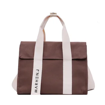 

Women's bag leisure large-capacity canvas bag new lightweight simple fashion shoulder bag messenger large cloth bag